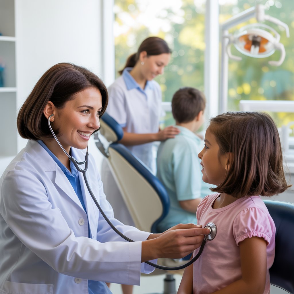 Personal médico de Consalud sonriendo